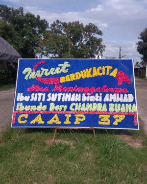 Bunga Papan Dukacita - Batam 001