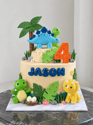 Esensia Cake Dinosaurus