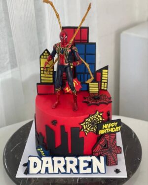 Esensia Cake Iron Spiderman