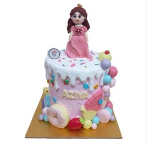 Fiona Cake Fondant Karakter Anak