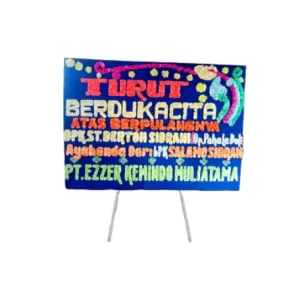 Bunga Papan Dukacita - Batam 006