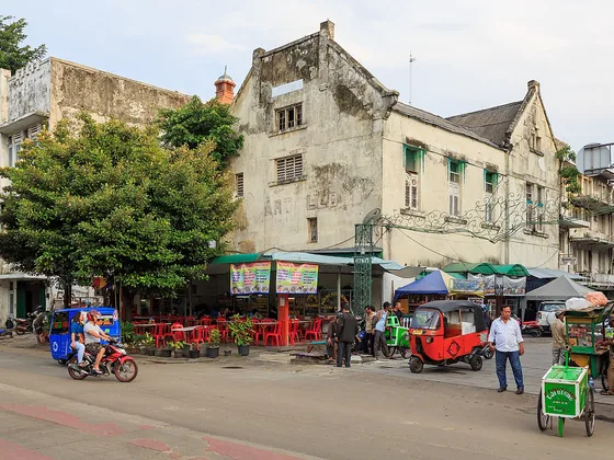 Gedung bersejarah di kawasan Kota Tua, Jakarta