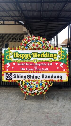 Bunga Papan Wedding - Bandar Lampung 06