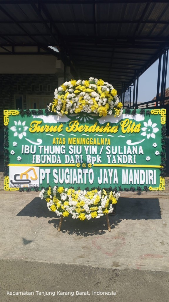 Bunga Papan Dukacita - Bandar Lampung 012