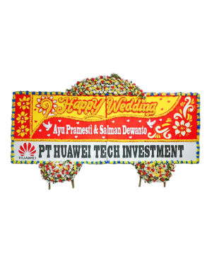 Bunga Papan Wedding - Cirebon 15