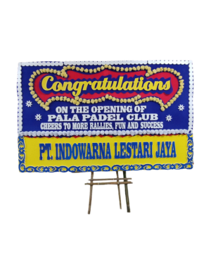 Bunga Papan Congratulations - Bandung 001