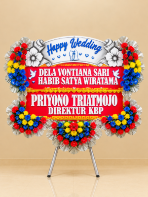 Bunga Papan Wedding - Solo 13