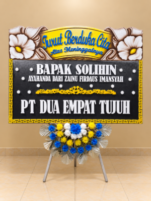 Bunga Papan Dukacita - Solo 01