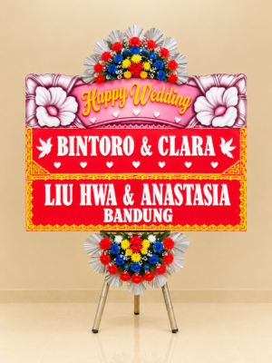 Bunga Papan Wedding - Solo 11