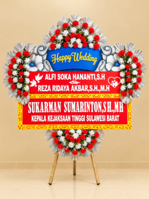 Bunga Papan Wedding - Solo 10