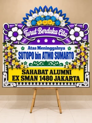 Bunga Papan Dukacita - Solo 01