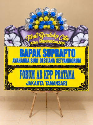 Bunga Papan Dukacita - Solo 08