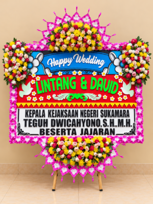 Bunga Papan Wedding - Solo 14