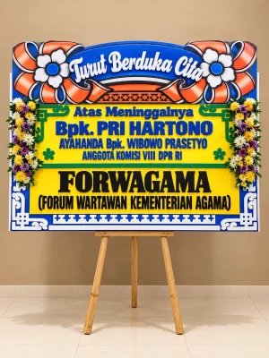 Bunga Papan Dukacita - Solo 11